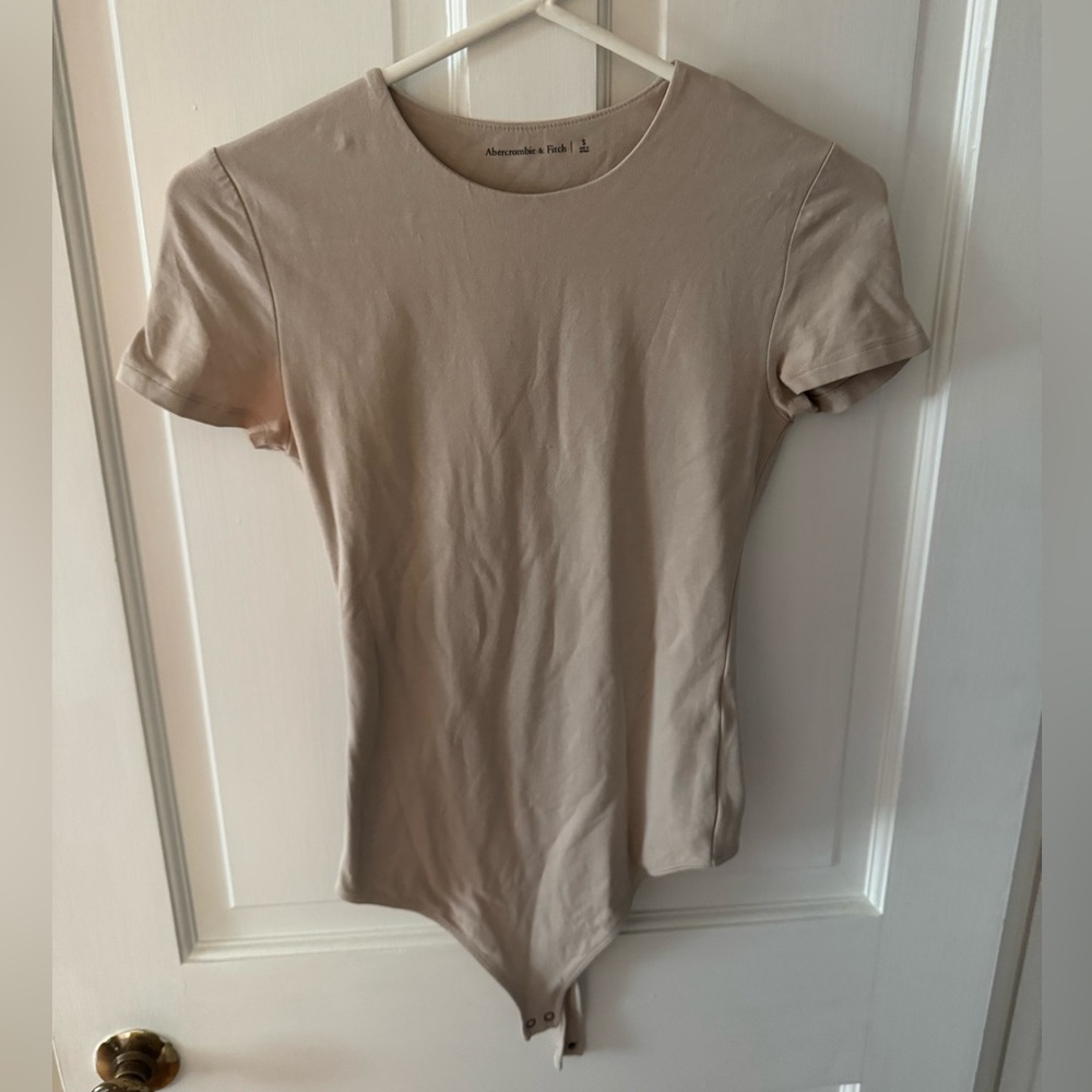 Abercrombie & Fitch Cream Bodysuit